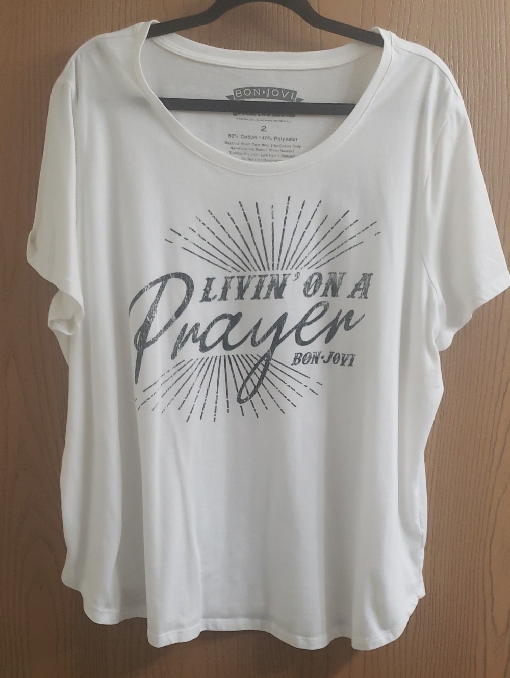 Maurices White Bon Jovi Graphic Tee